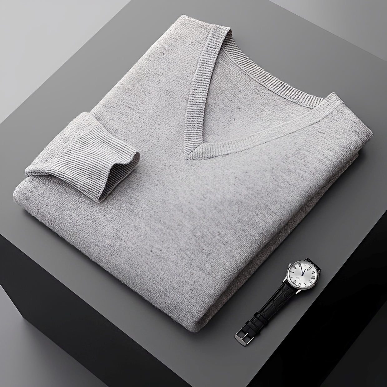 Walter - Gemütlicher V-Pullover