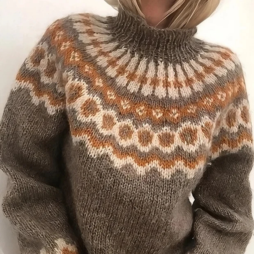 Oona - Eleganter und gemütlicher Rollkragenpullover