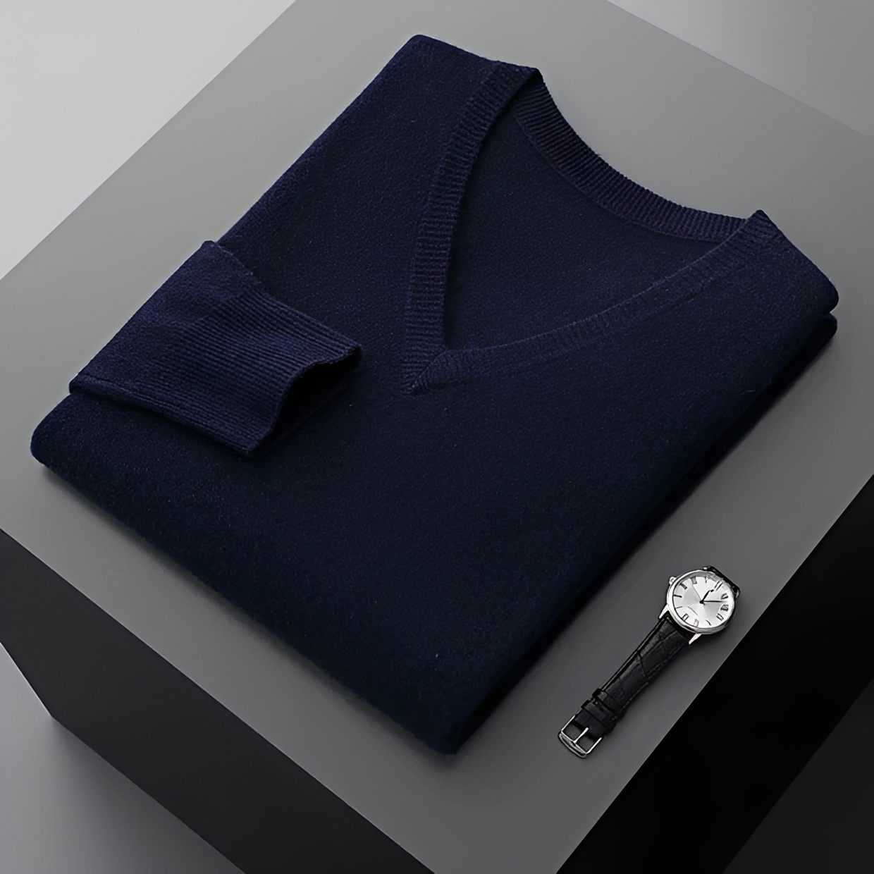 Walter - Gemütlicher V-Pullover