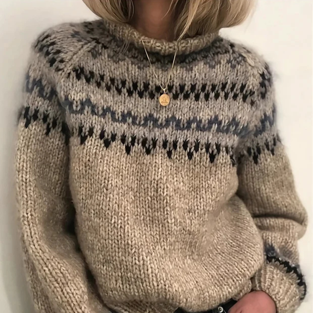 Oona - Eleganter und gemütlicher Rollkragenpullover