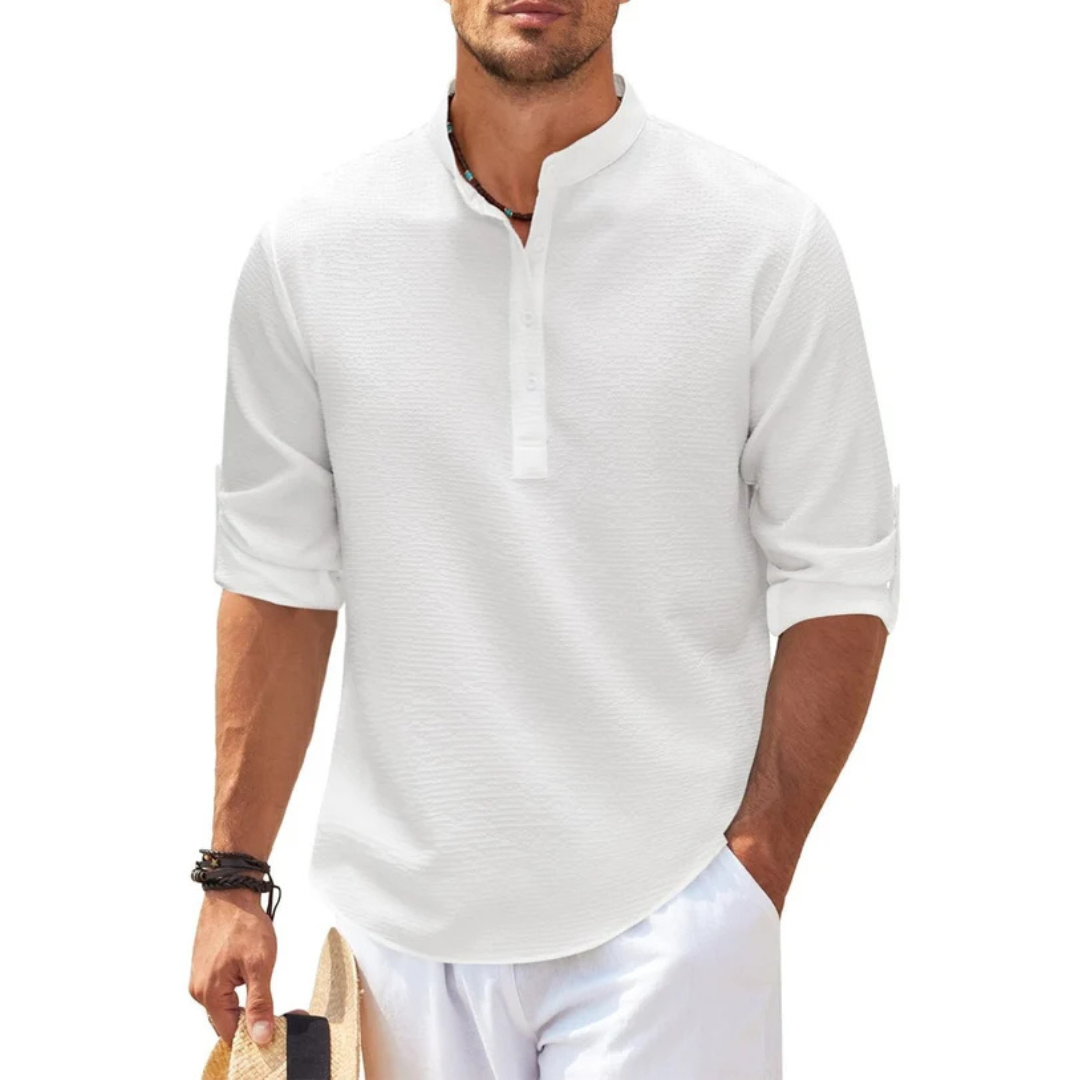 Cormac - Lockeres Langarmshirt