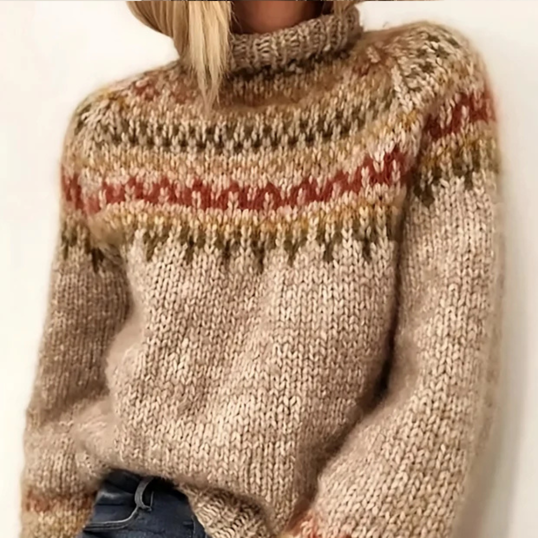Oona - Eleganter und gemütlicher Rollkragenpullover