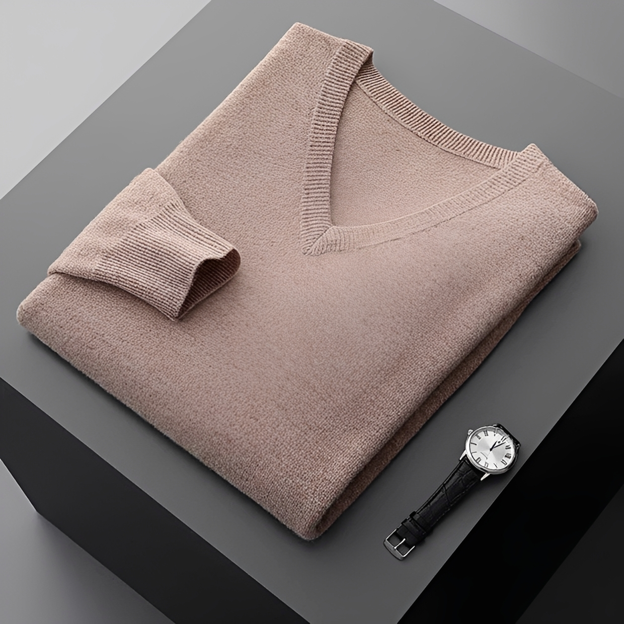 Walter - Gemütlicher V-Pullover