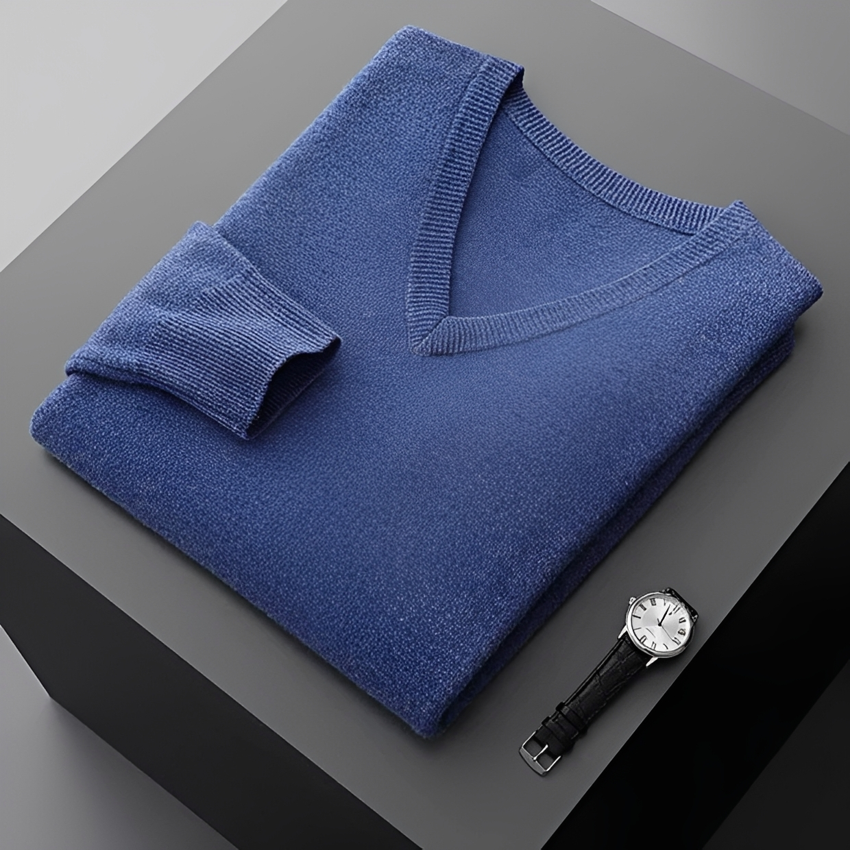 Walter - Gemütlicher V-Pullover