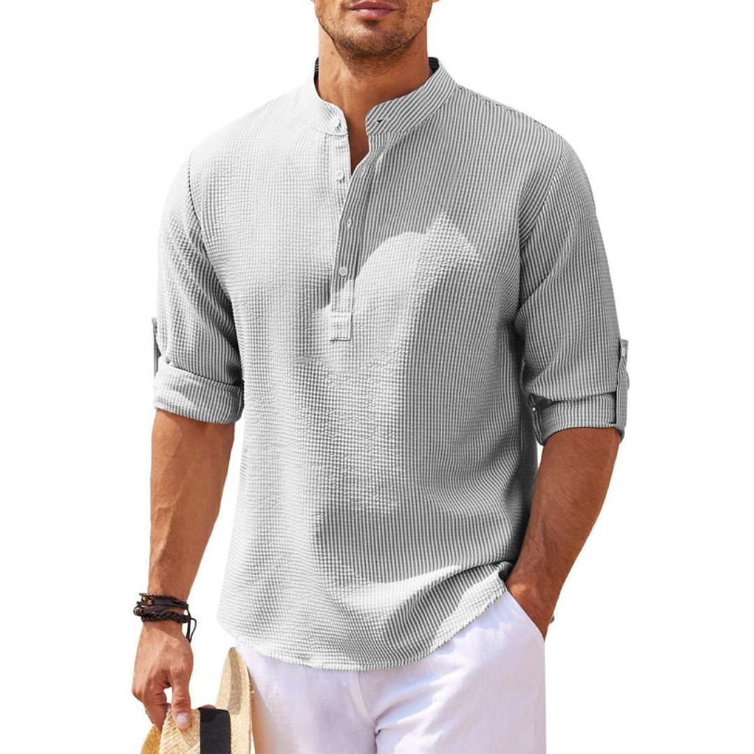 Cormac - Lockeres Langarmshirt