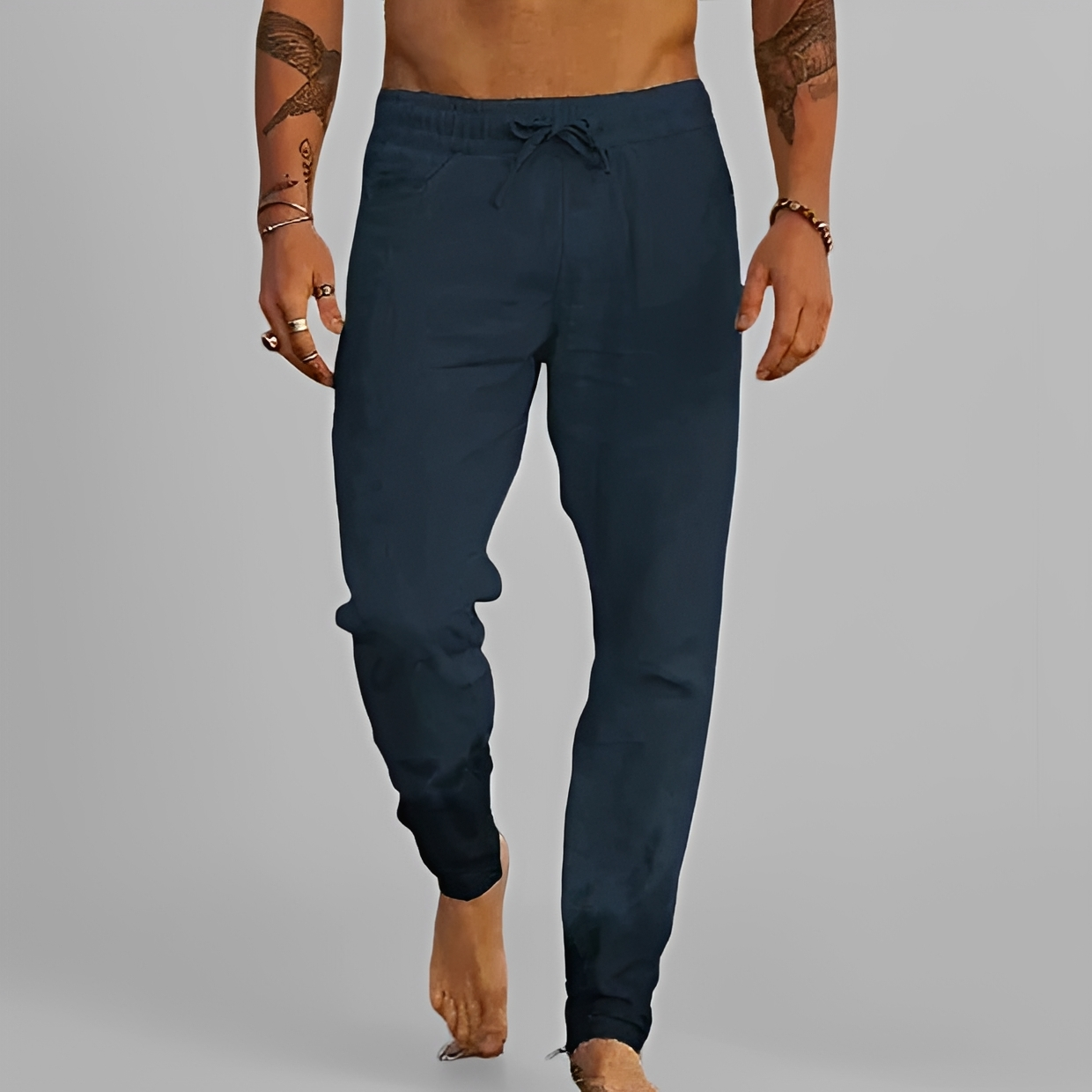 Maiko - Elegante Hose mit Kordelzug