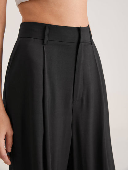 Nadia – High Waist Folded Front Pants