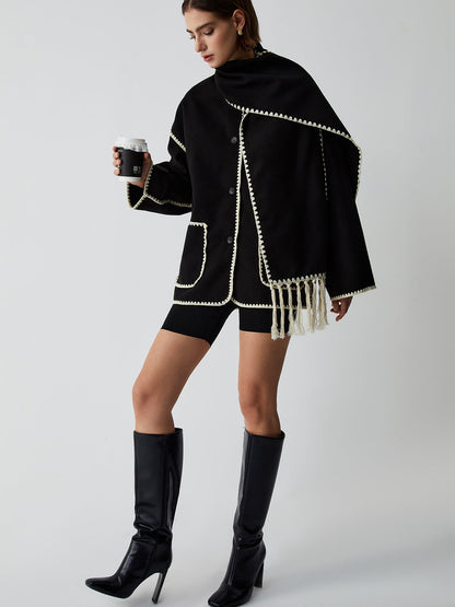 Elodie – Jacke mit Schal