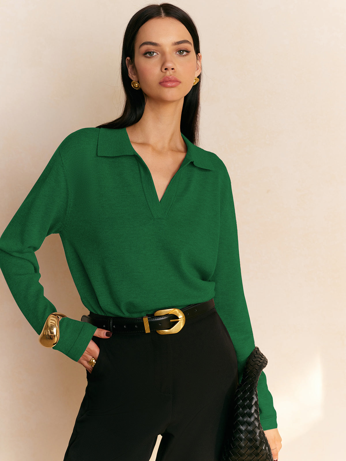 Fiona – Pullover mit Freizeitkragen