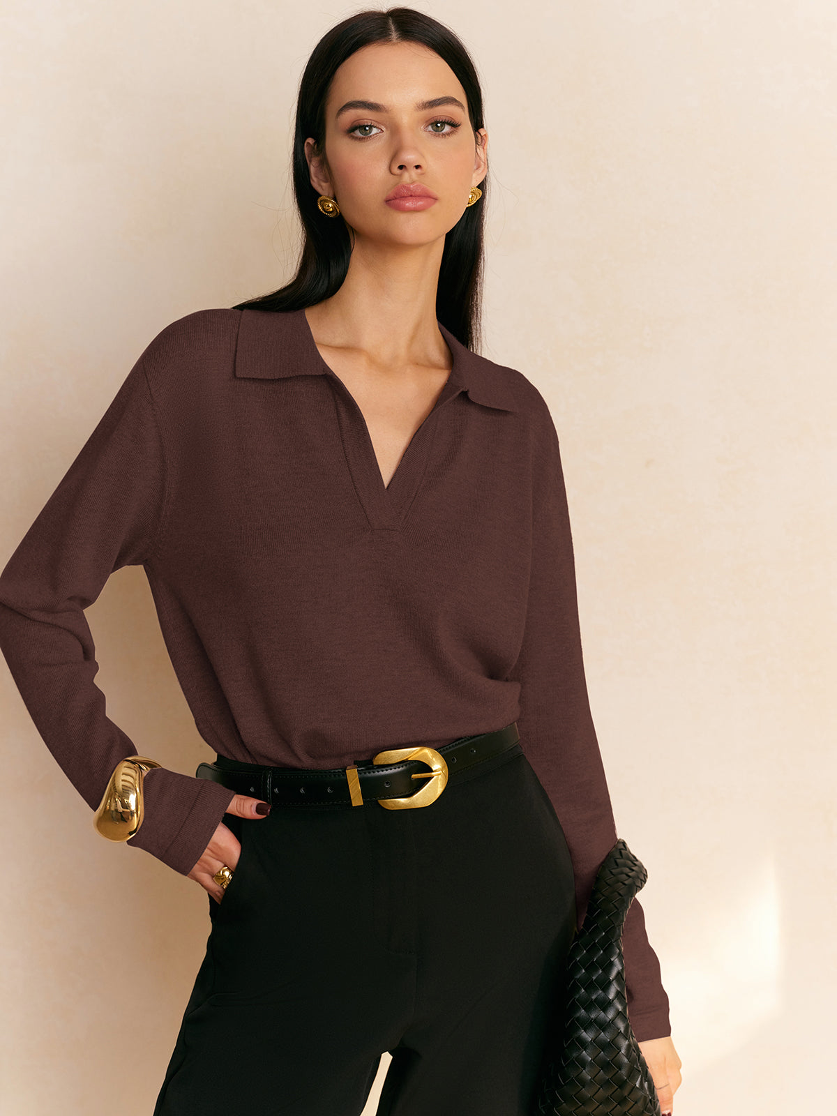 Fiona – Pullover mit Freizeitkragen