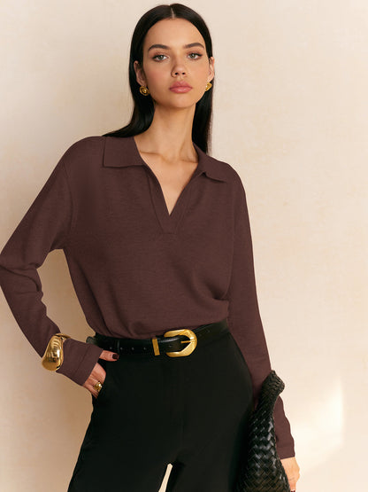 Fiona – Pullover mit Freizeitkragen