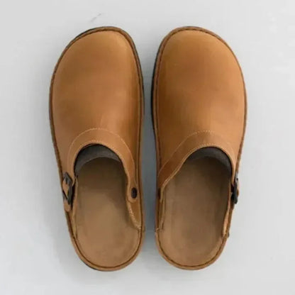 Berken – Ergonomic Men's Leather Slippers