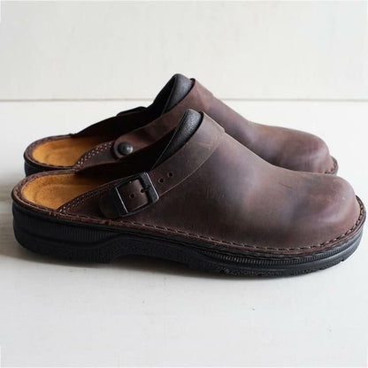 Berken – Ergonomic Men's Leather Slippers