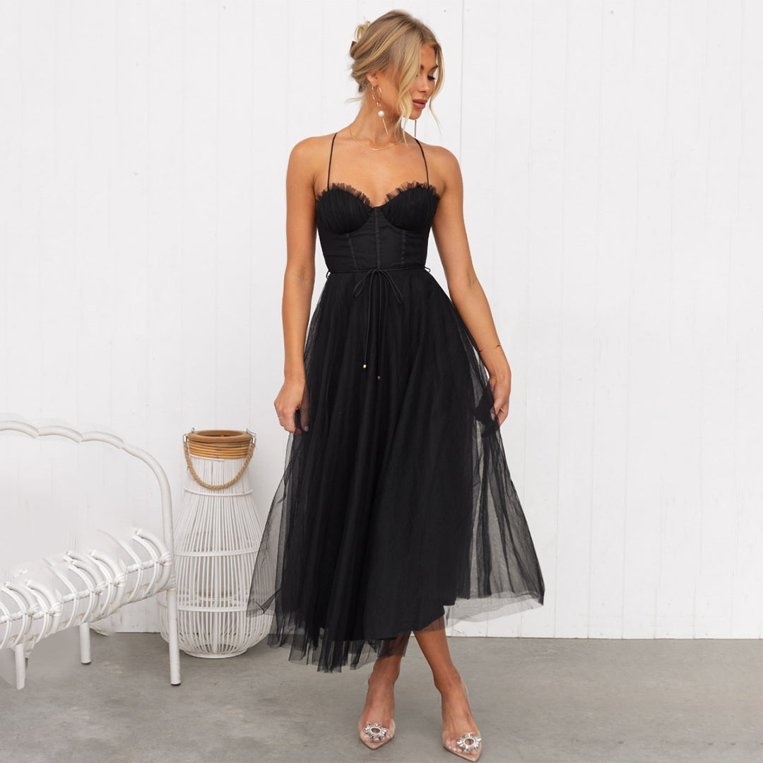 Franca - Elegantes, fließendes Midikleid