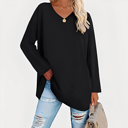 Laëtitia - Stylish, casual women's blouse with long sleeves