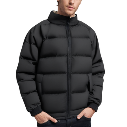 Calvin – Fleece-gefütterte Herren-Pufferjacke