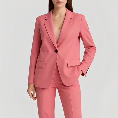 Maeva - Elegant long blazer and pantsuit for women