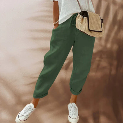 Emily - A relaxed and elegant linen trouser