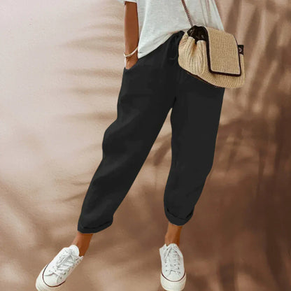 Emily - A relaxed and elegant linen trouser