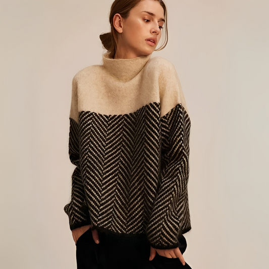 Mélodie - Cozy Turtleneck Sweater for Women