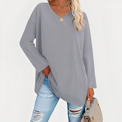 Laëtitia - Stylish, casual women's blouse with long sleeves