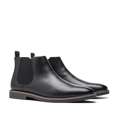 Sibylle - Simple Leather Boots for Men
