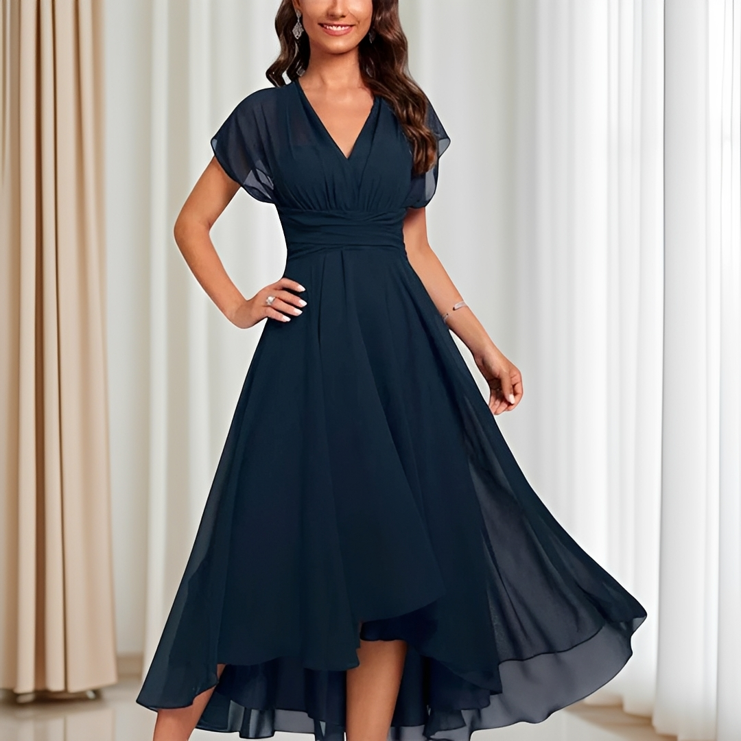 Blaine - Elegantes Midi-Cocktailkleid