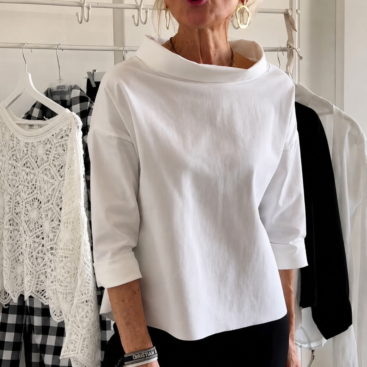 Sofia - Elegantes, locker sitzendes Oberteil für Damen