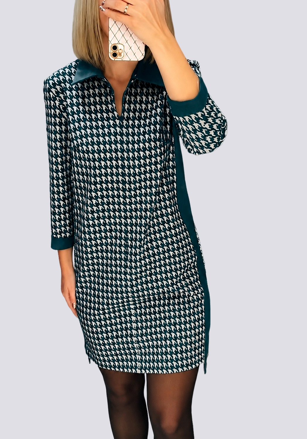 Saskia - Schickes Minikleid mit Revers