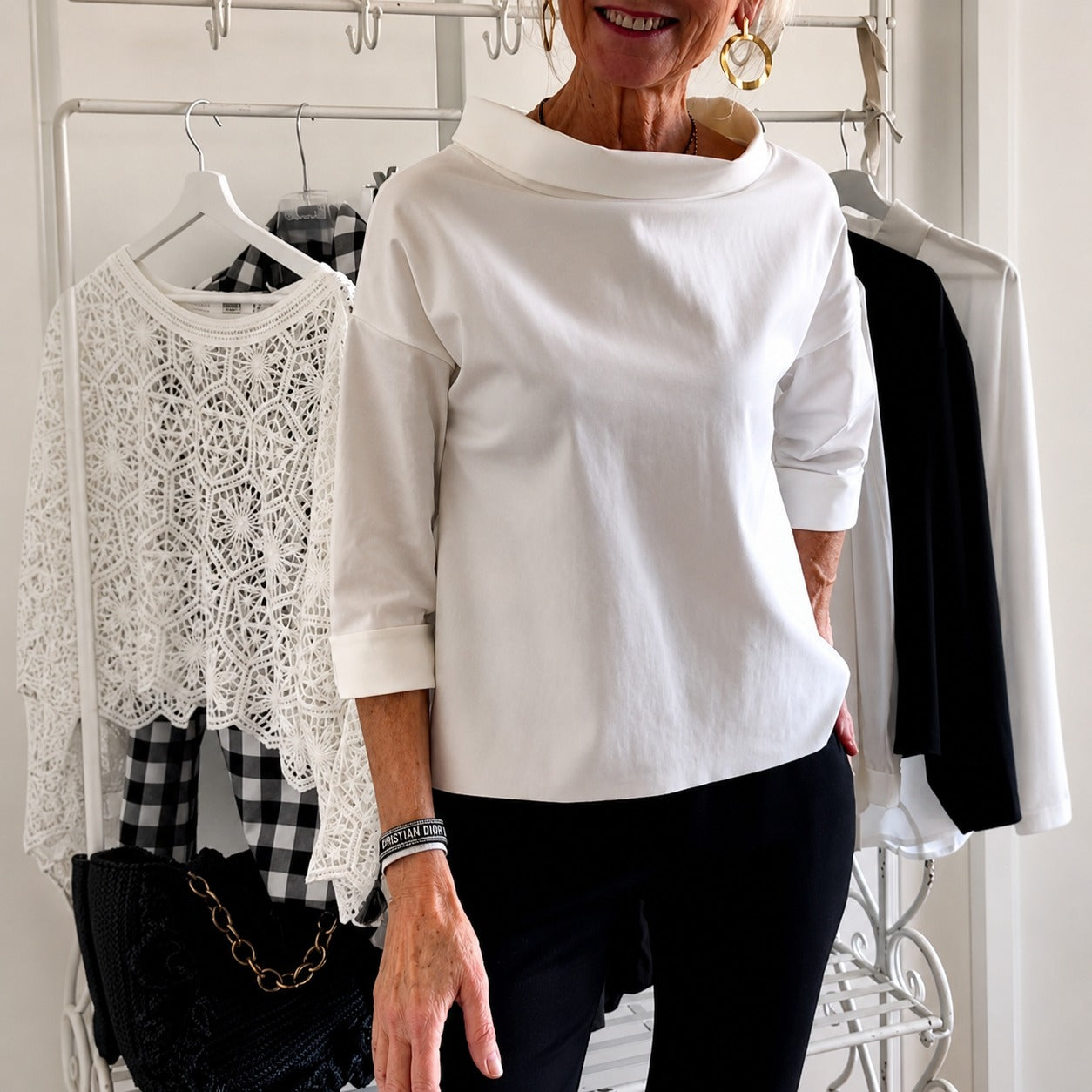 Sofia - Elegantes, locker sitzendes Oberteil für Damen