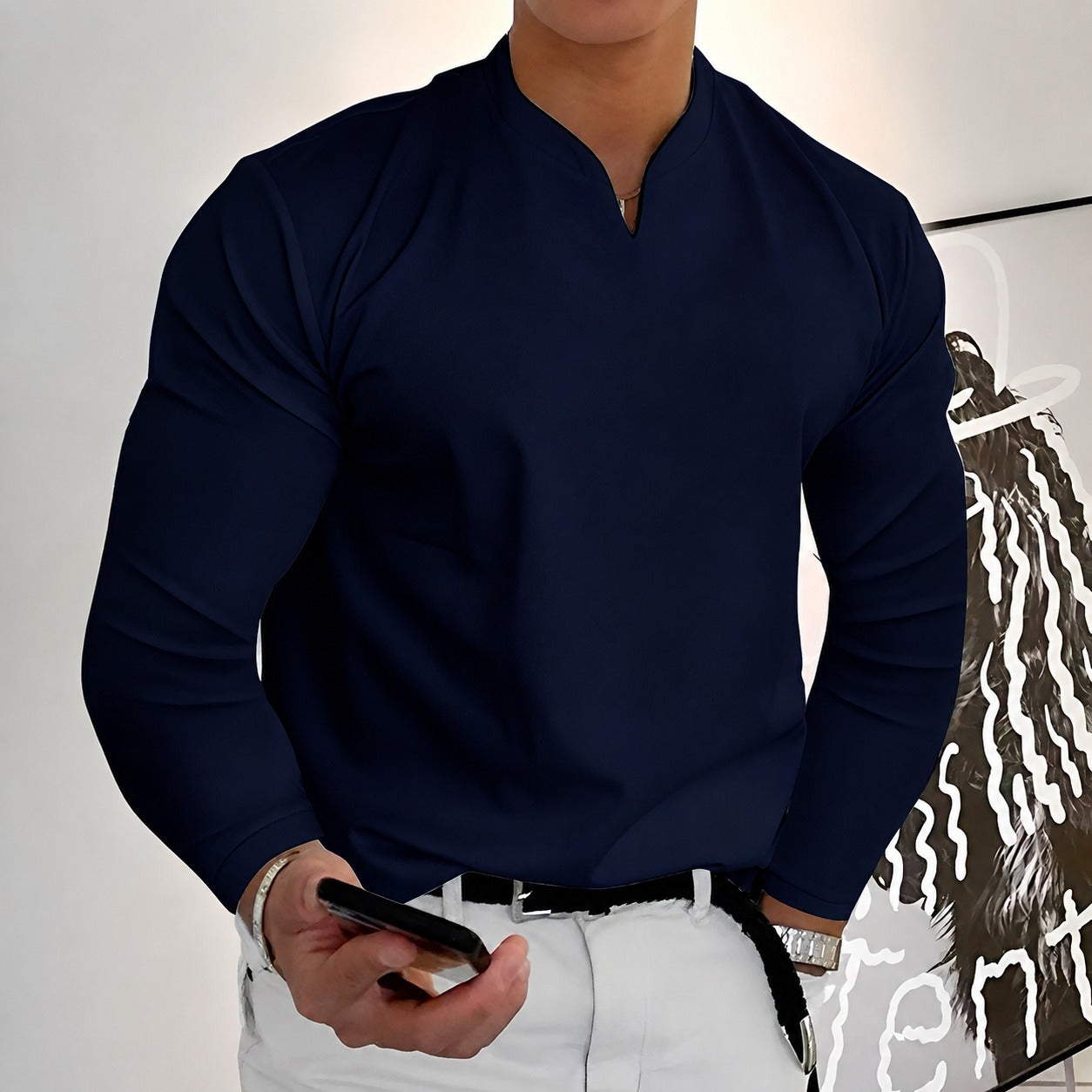 Corentin - Stilvolles Langarmhemd für Herren