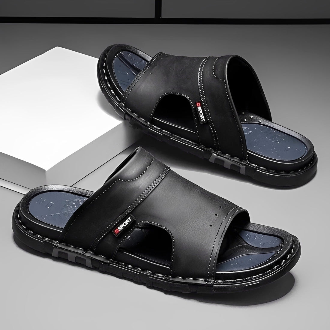 Kent - Bequeme Weiche Sohlen-Sandalen