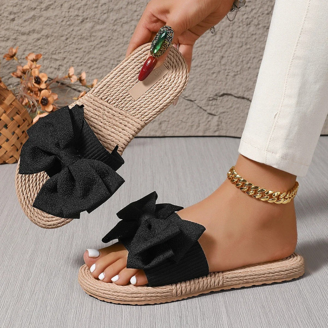 Cecil - Elegante Sandalen mit Schleifendetail