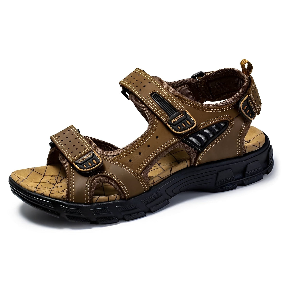 Leon - Komfortable, gepolsterte Freizeitsandalen
