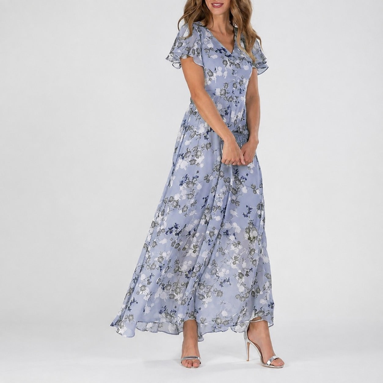 Lea - Ein Midi-Kleid mit Blumenmuster für jeden Anlass