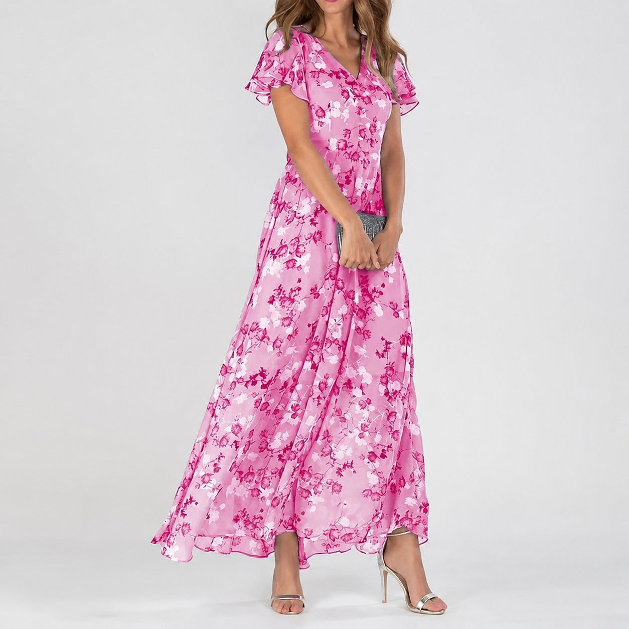 Lea - Ein Midi-Kleid mit Blumenmuster für jeden Anlass