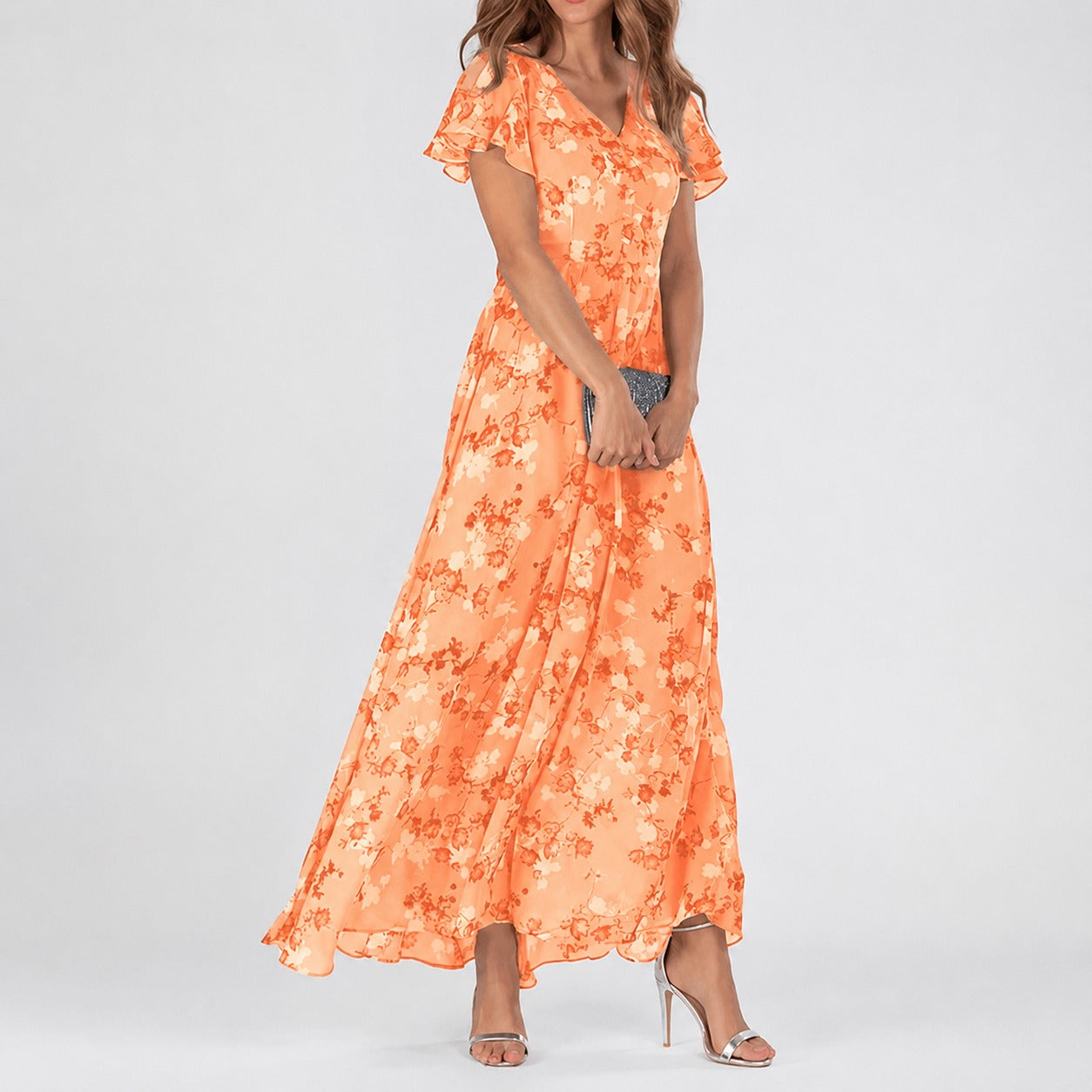 Lea - Ein Midi-Kleid mit Blumenmuster für jeden Anlass