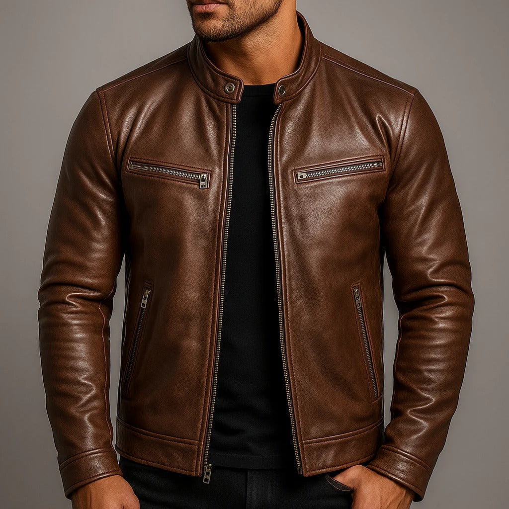 Harris - Klassische Motorradjacke