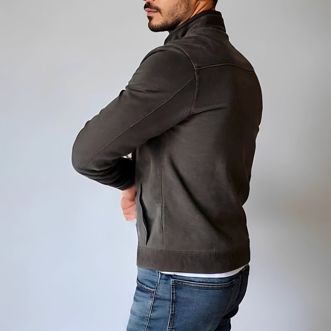 Lenard - Klassische Ein-Knopf-Jacke