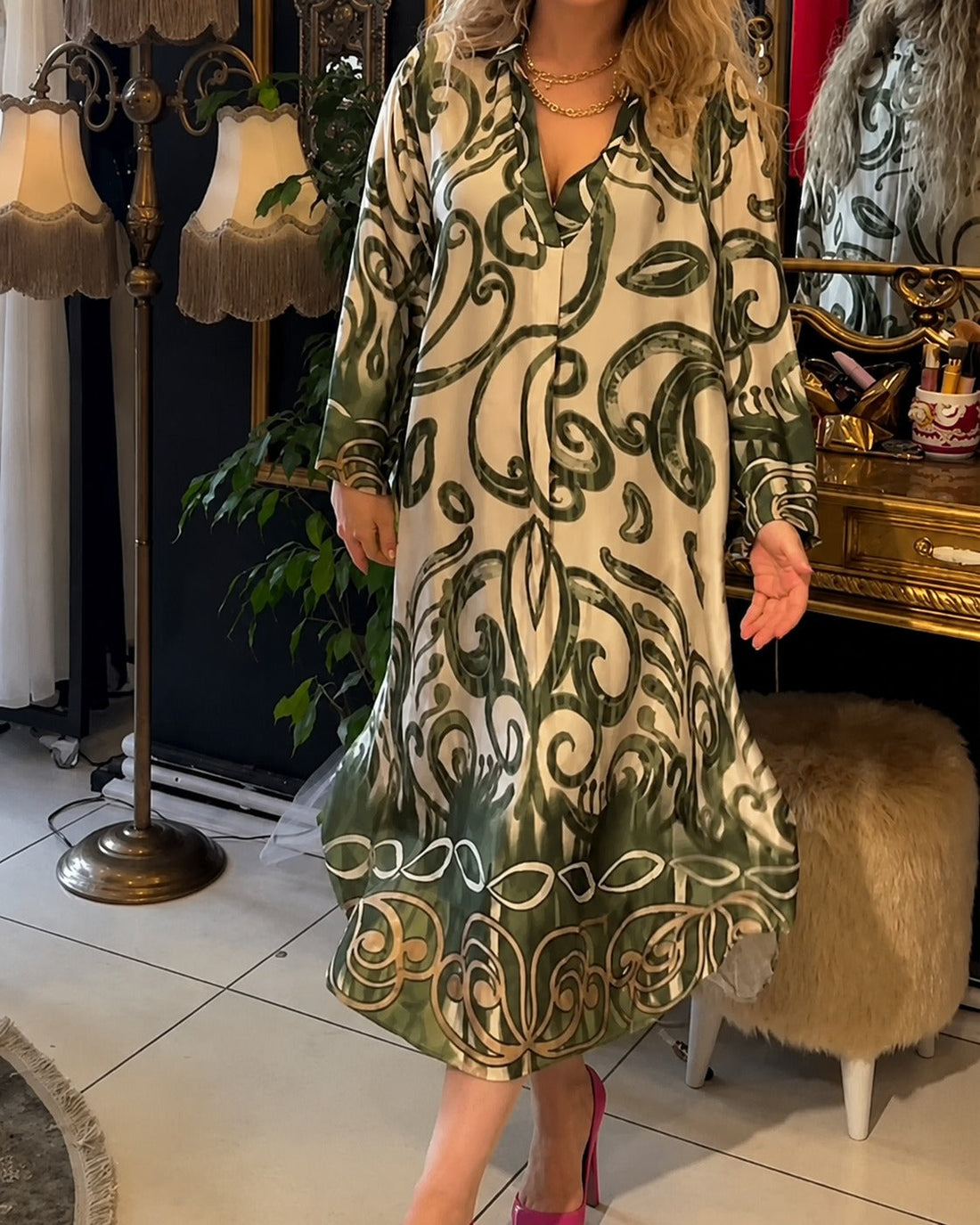 Paula - Weit geschnittenes, schickes Kleid