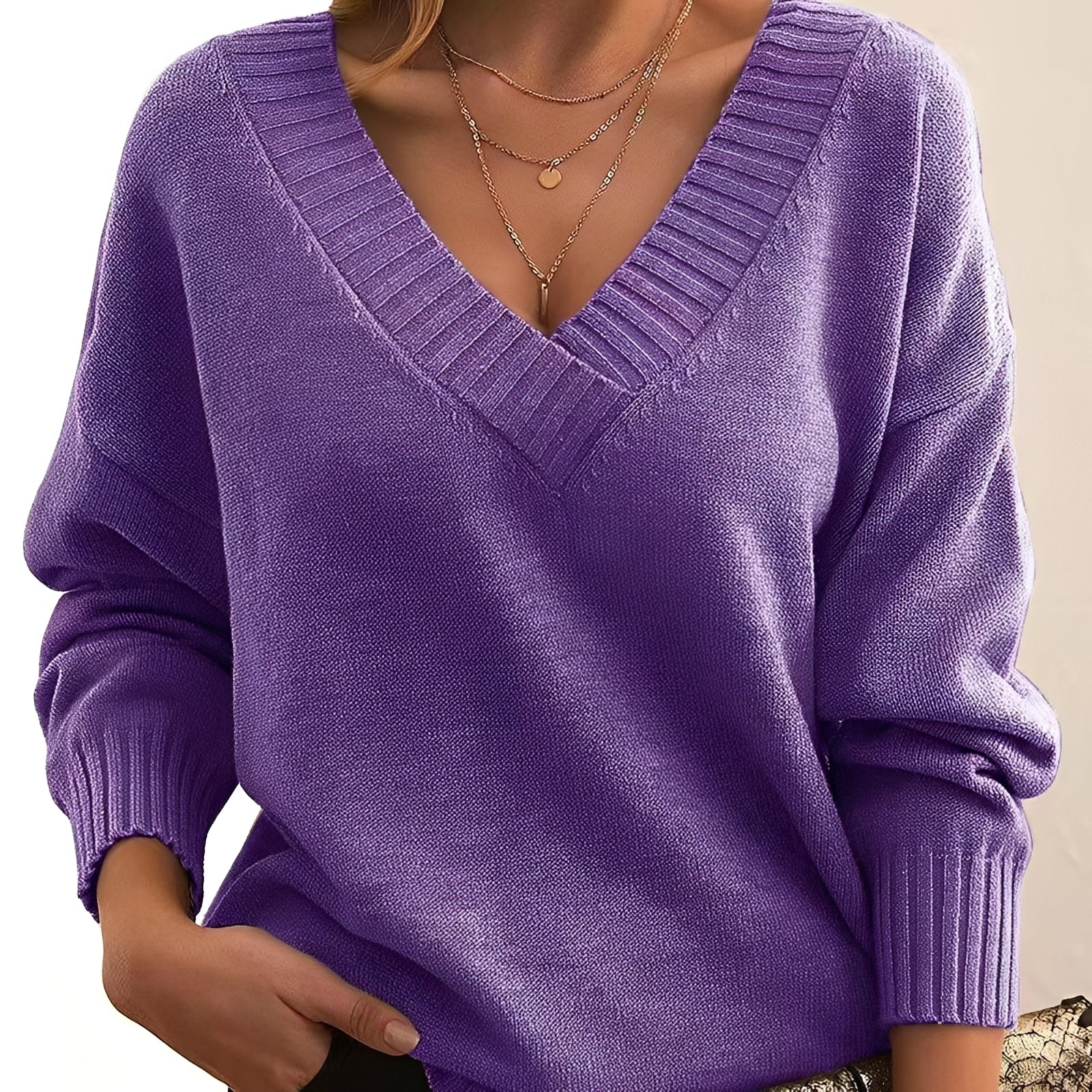 Mollie - Leichter, locker sitzender Damenpullover