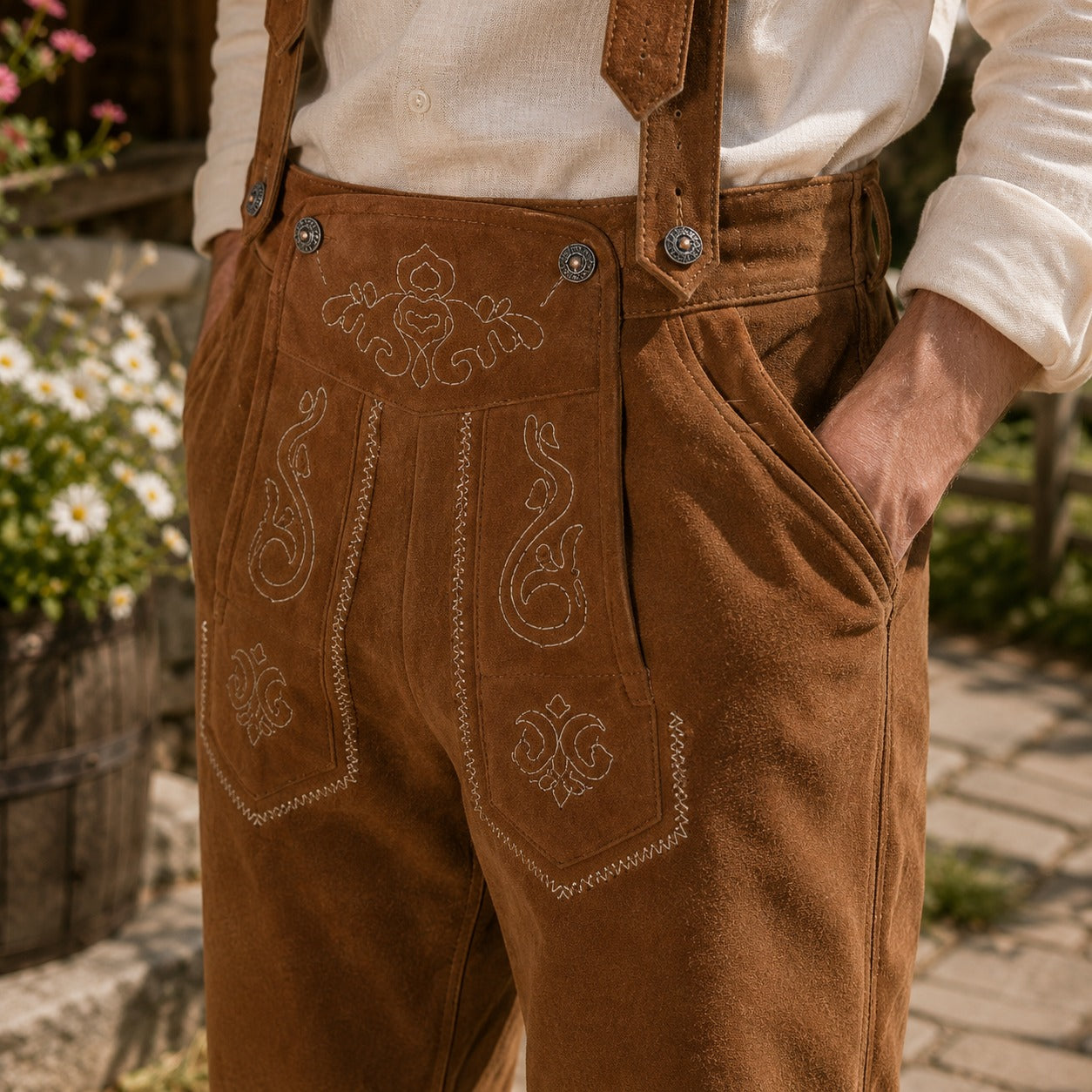 Blake - Traditionelle Oktoberfest-Bermuda-Shorts für festliche Gelegenheiten