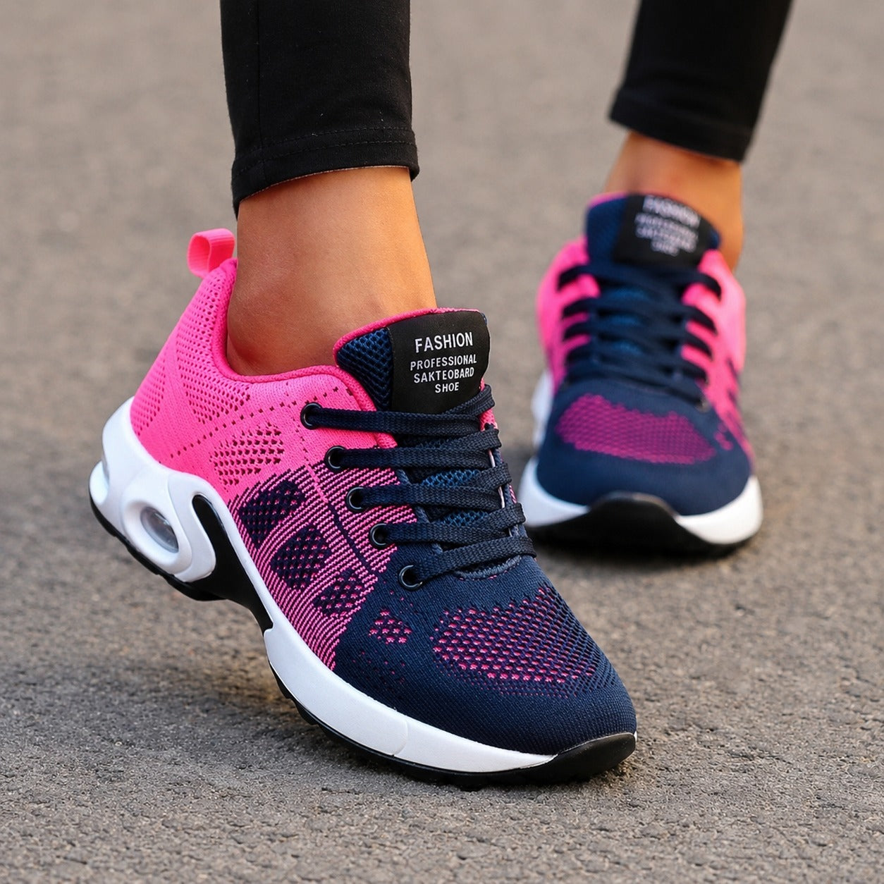 Lina - Lässige Sneaker mit atmungsaktiver Dämpfung