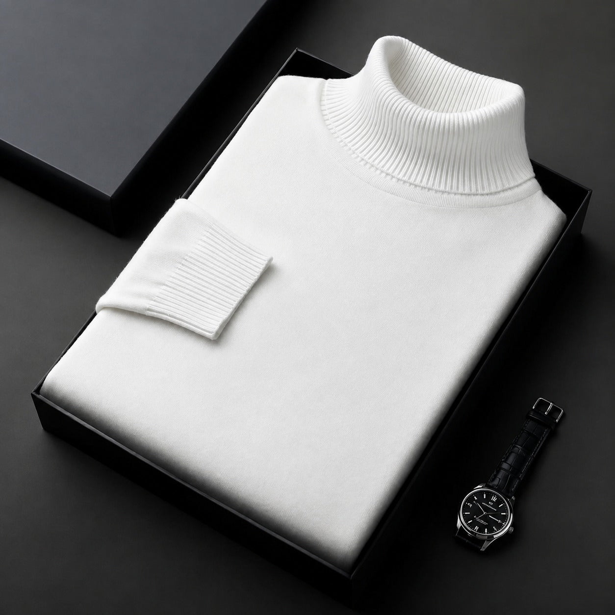 Amara - Eleganter Rollkragenpullover