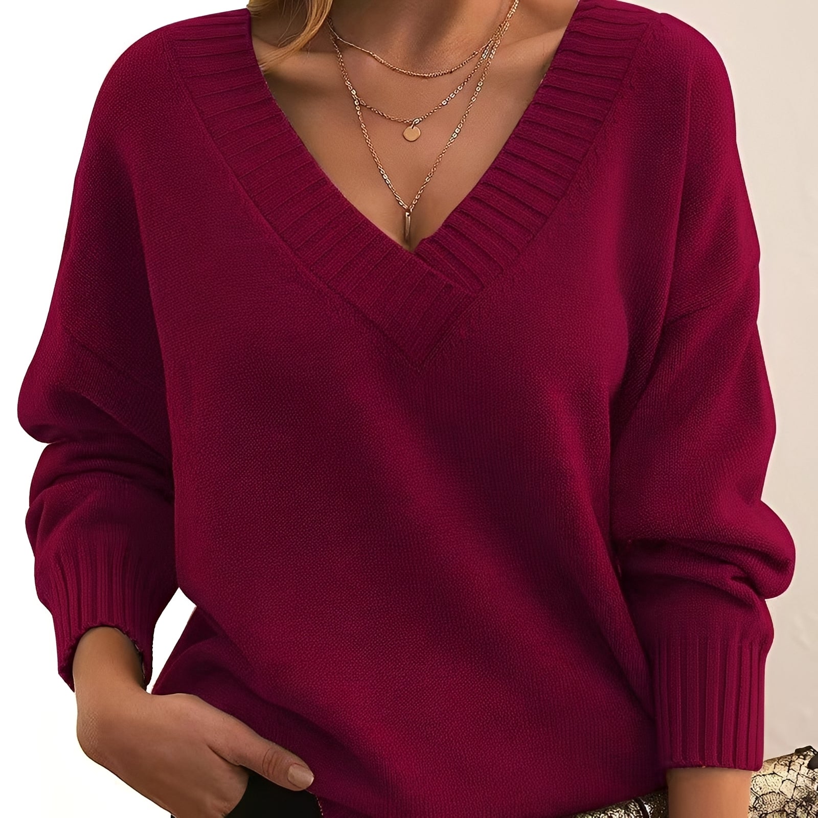 Mollie - Leichter, locker sitzender Damenpullover