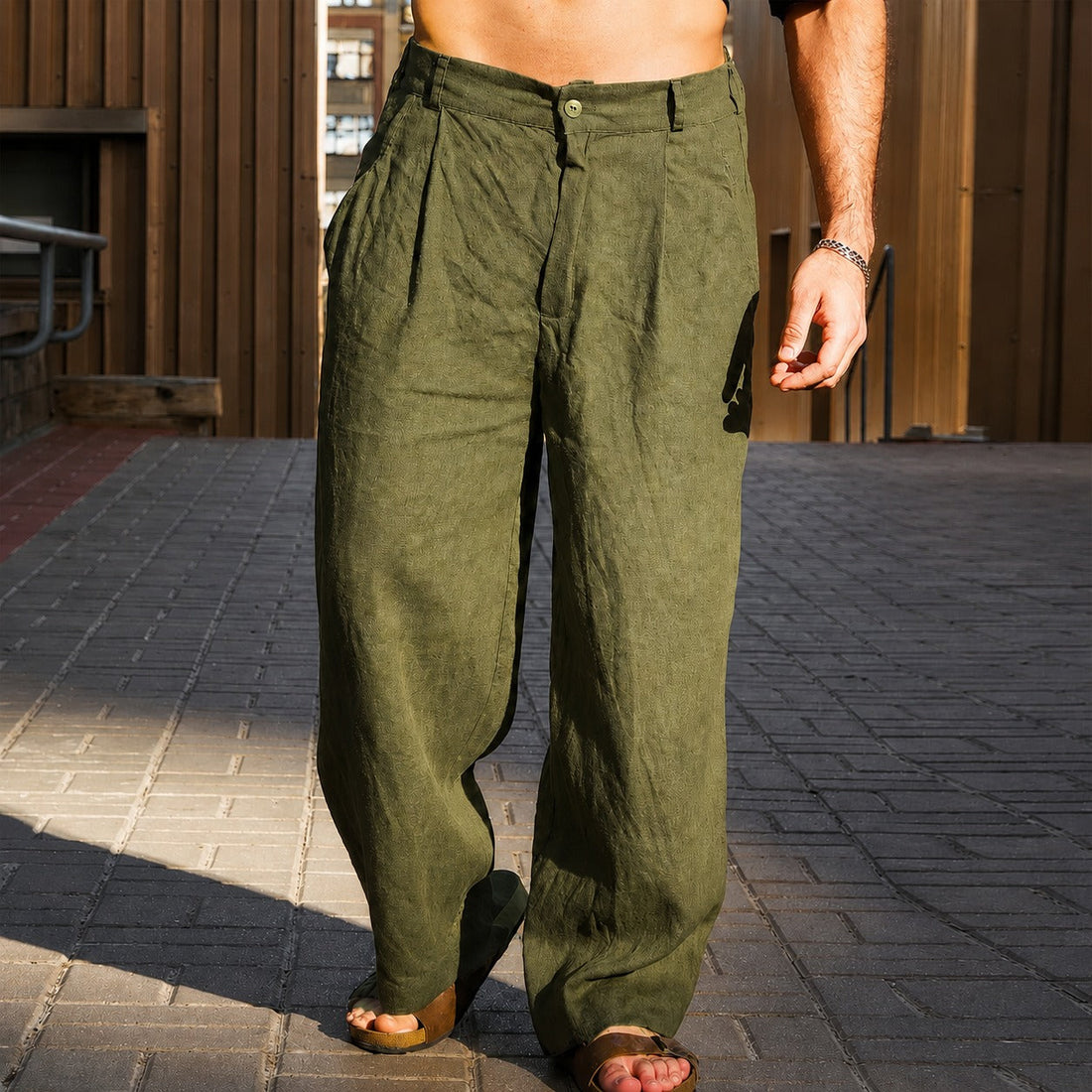 Brandon - Locker geschnittene weite Hose