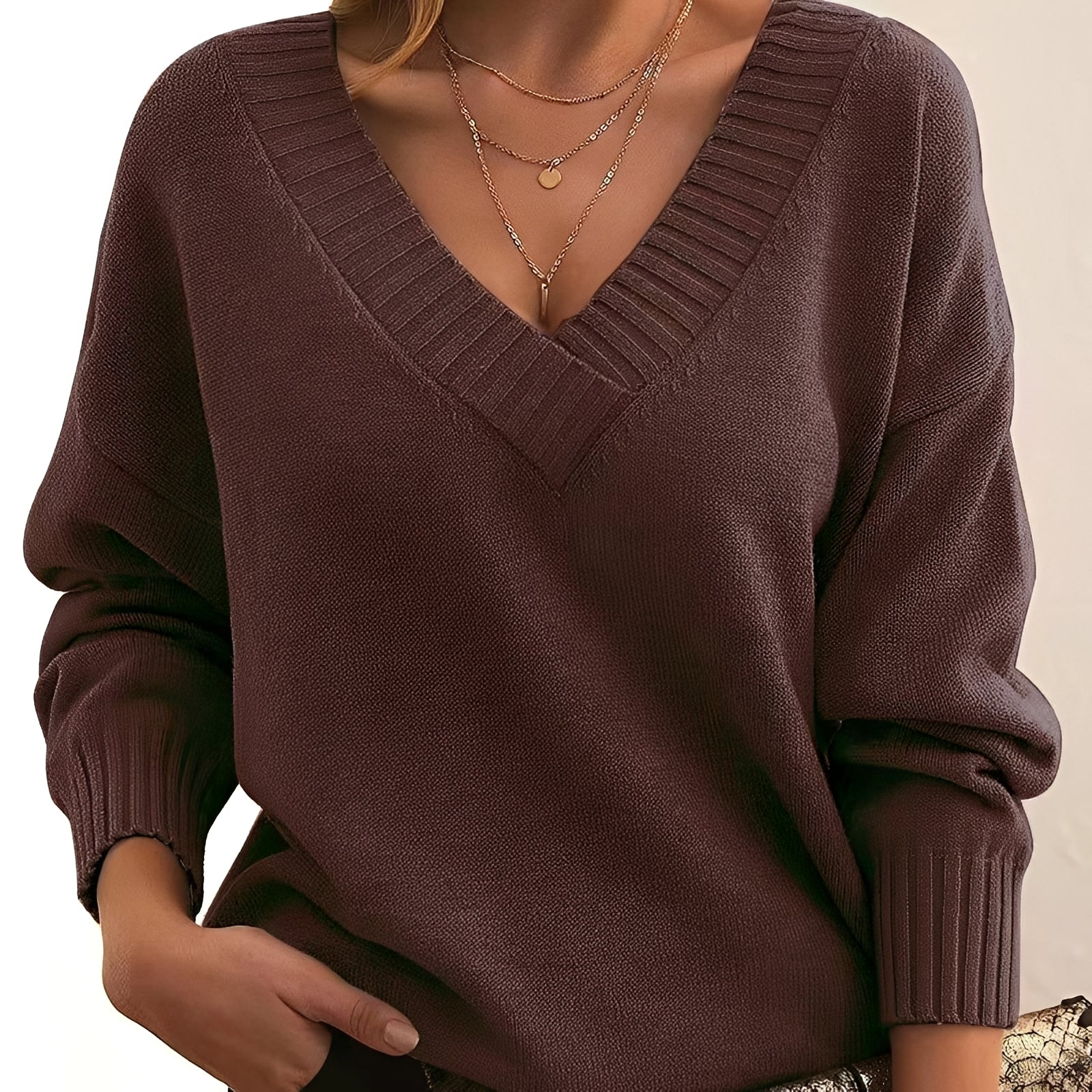 Mollie - Leichter, locker sitzender Damenpullover
