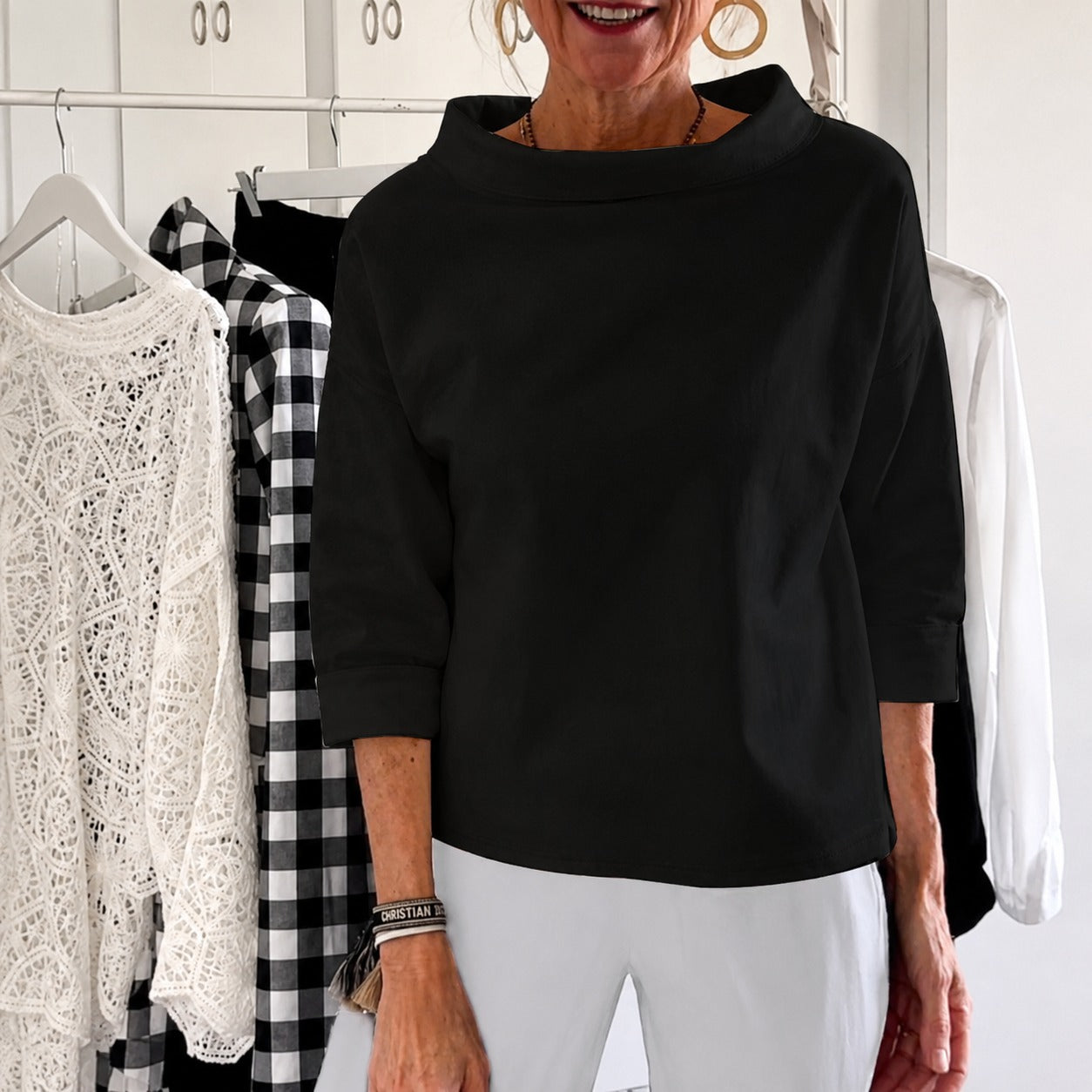 Sofia - Elegantes, locker sitzendes Oberteil für Damen
