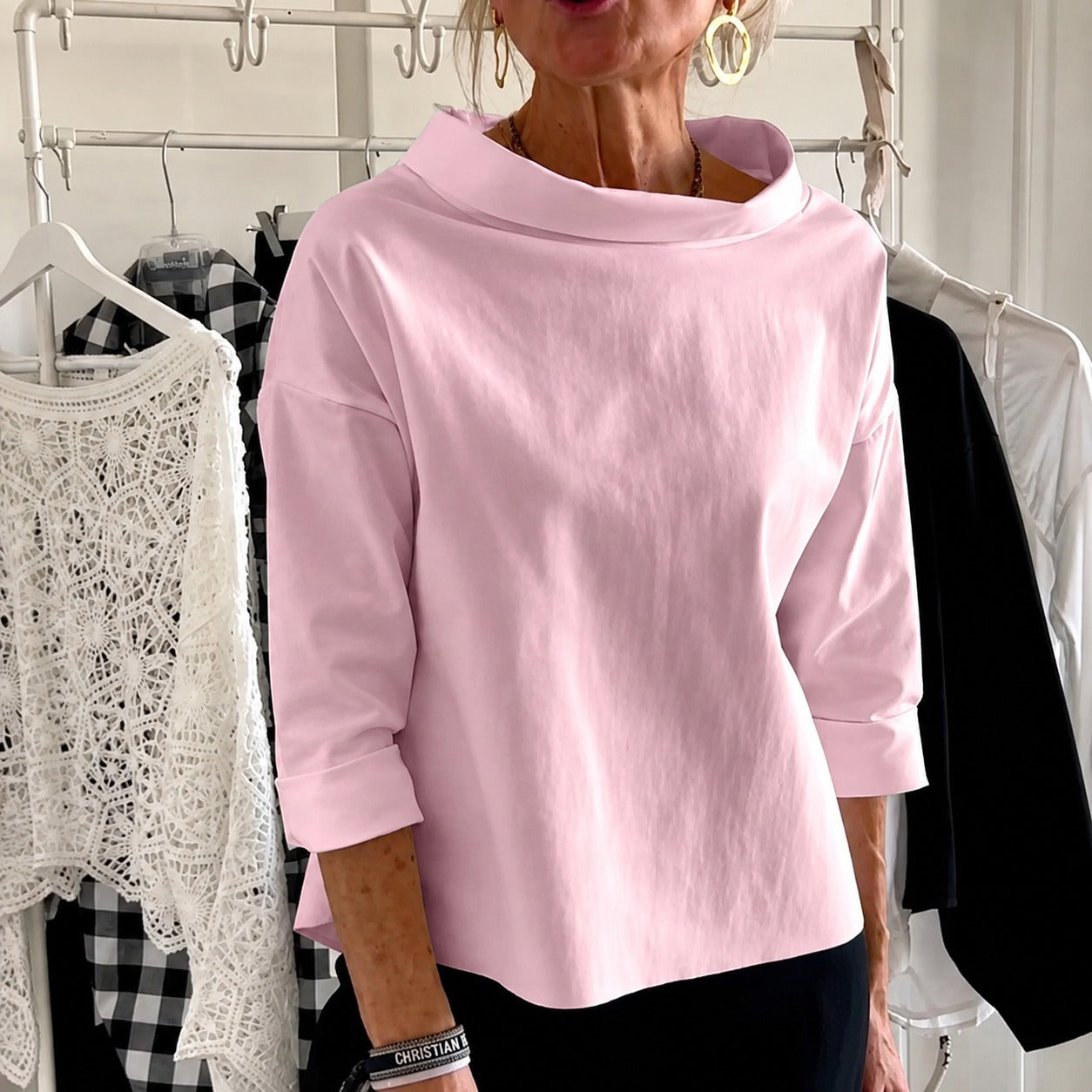 Sofia - Elegantes, locker sitzendes Oberteil für Damen