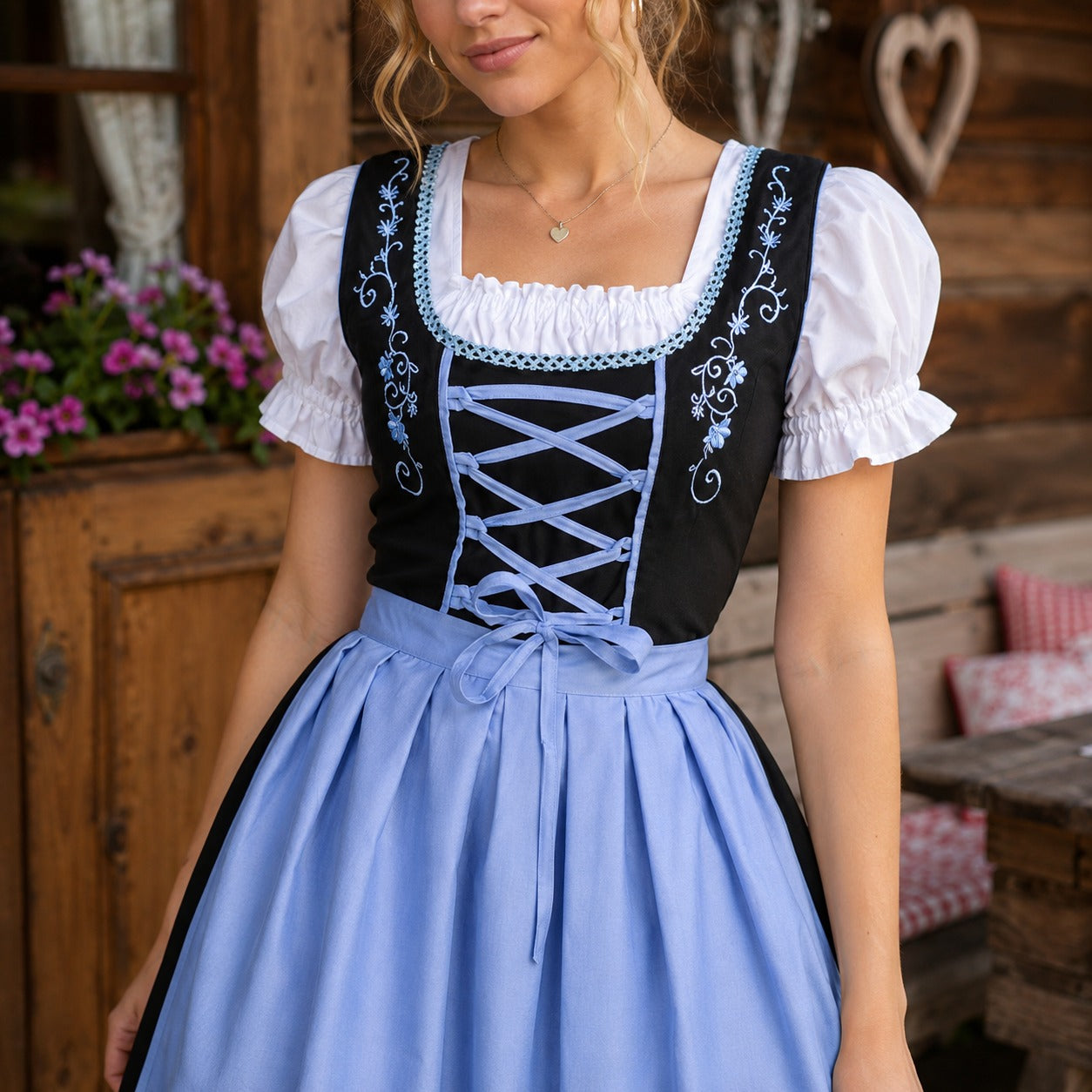 Aysha - Traditionelles Oktoberfestkleid im Retro-Stil
